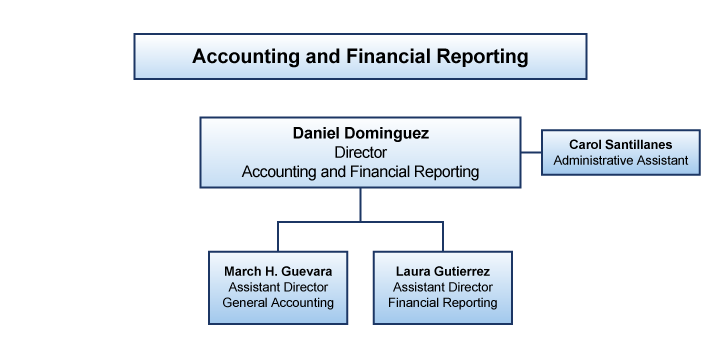 Accounting Organizational Chart